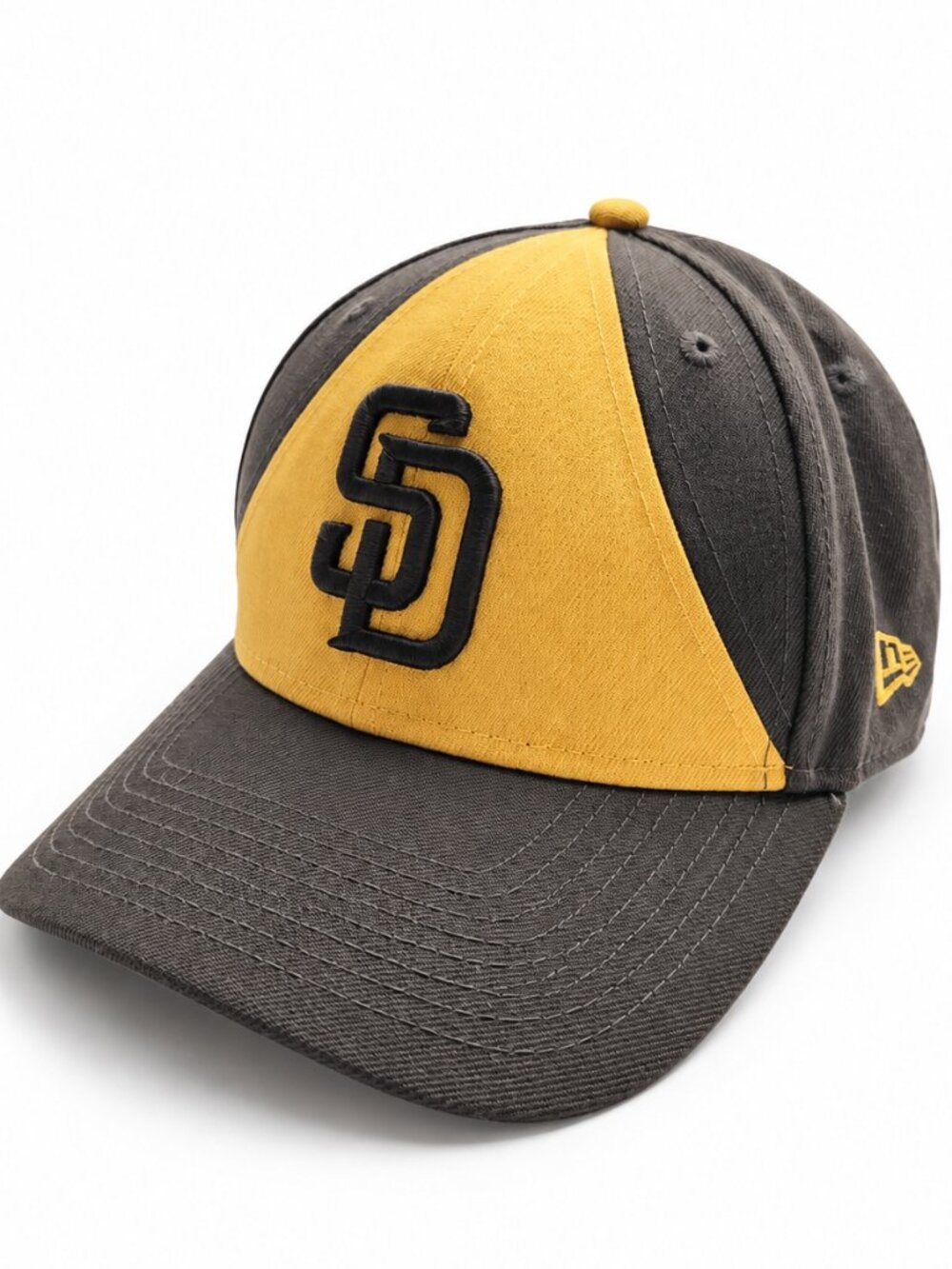 New Era San Diego Padres 9FORTY Brown Gold Adjustable Hat Cap